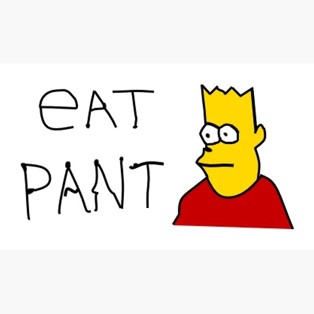 Eat Pant bootleg Bart