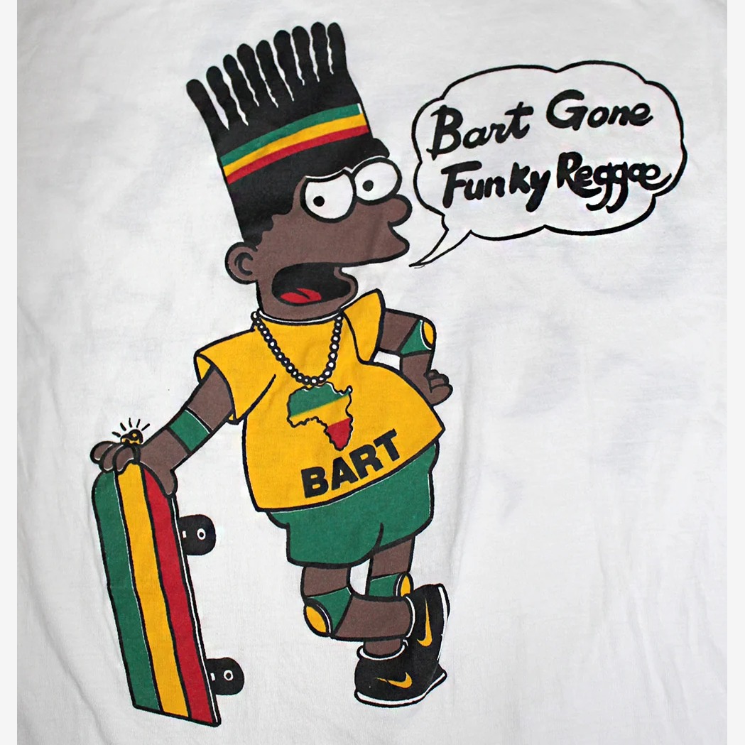Bart Gone Funky Reggae bootleg shirt